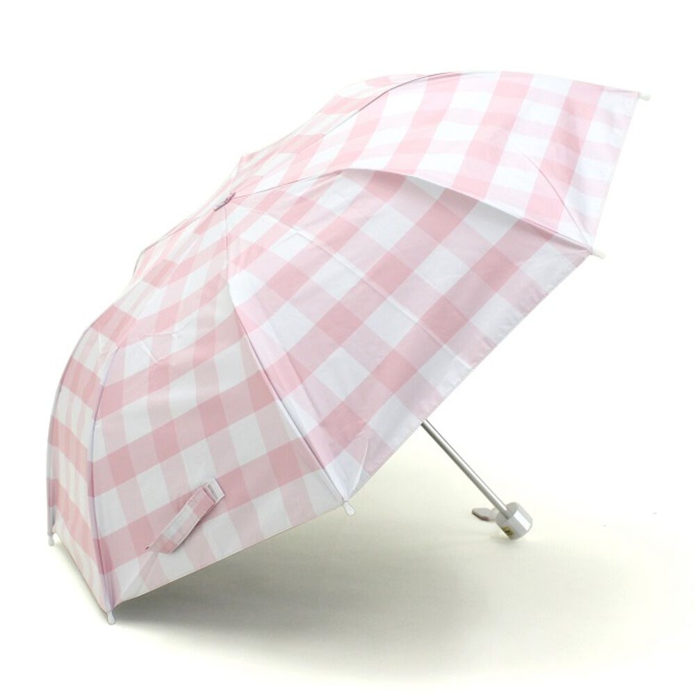 BACKYARD FAMILY「キッズ 折りたたみ傘 晴雨兼用 通販 晴雨兼用傘 折り畳み傘 おりたたみ傘 日傘 かさ カサ 傘」|傘|ピンク1