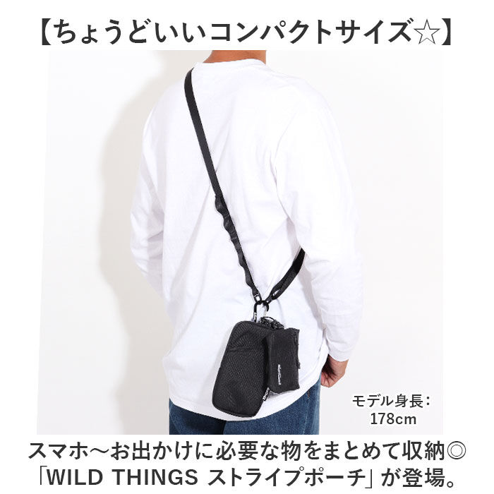 BACKYARD FAMILY「wildthings ワイルドシングス ショルダー WT3803405 ミニ 通販 ポーチ」|ショルダー・メッセンジャー|