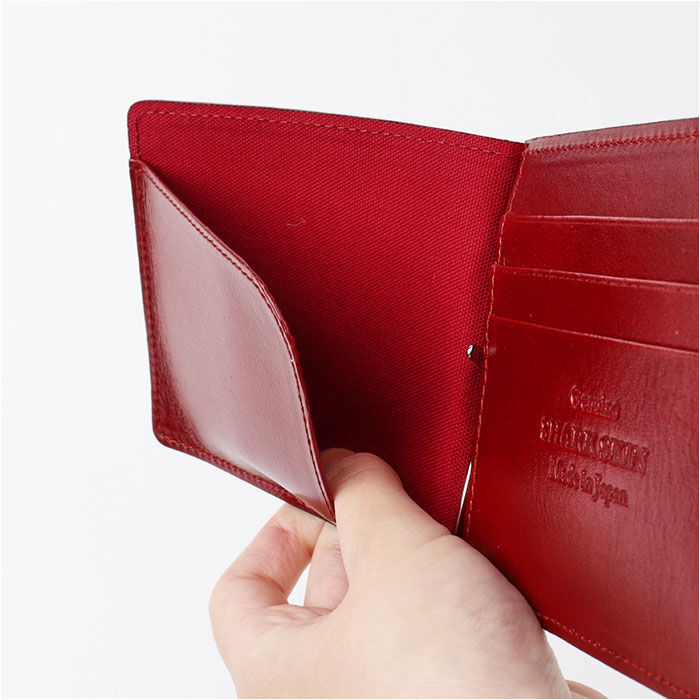 BACKYARD FAMILY「二つ折り財布 メンズ 小銭入れなし 通販 日本製 折財布 財布 男性 マネークリップ 札ばさみ」|財布|