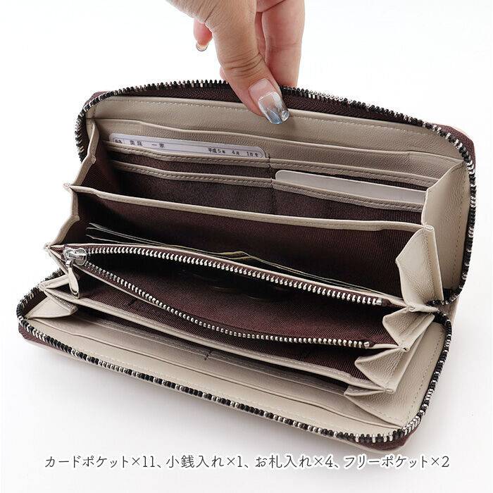 BACKYARD FAMILY「SOLATINA ソラチナ 財布 長財布 SW-39115 通販 ラウンドウォレット ウォレット」|財布|