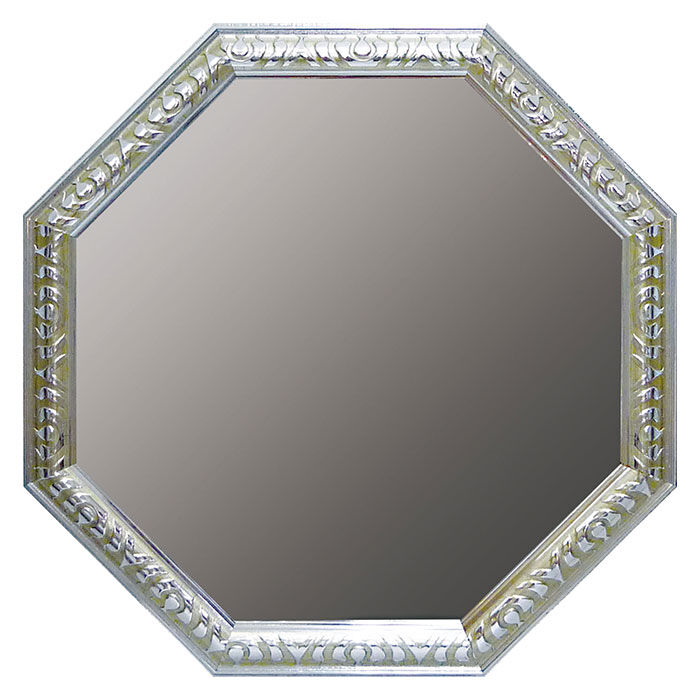 BACKYARD FAMILY「鏡 壁掛け 八角形 通販 日本製 約 47cm ウォールミラー 八角形ミラー 八角ミラー LL」|その他|
