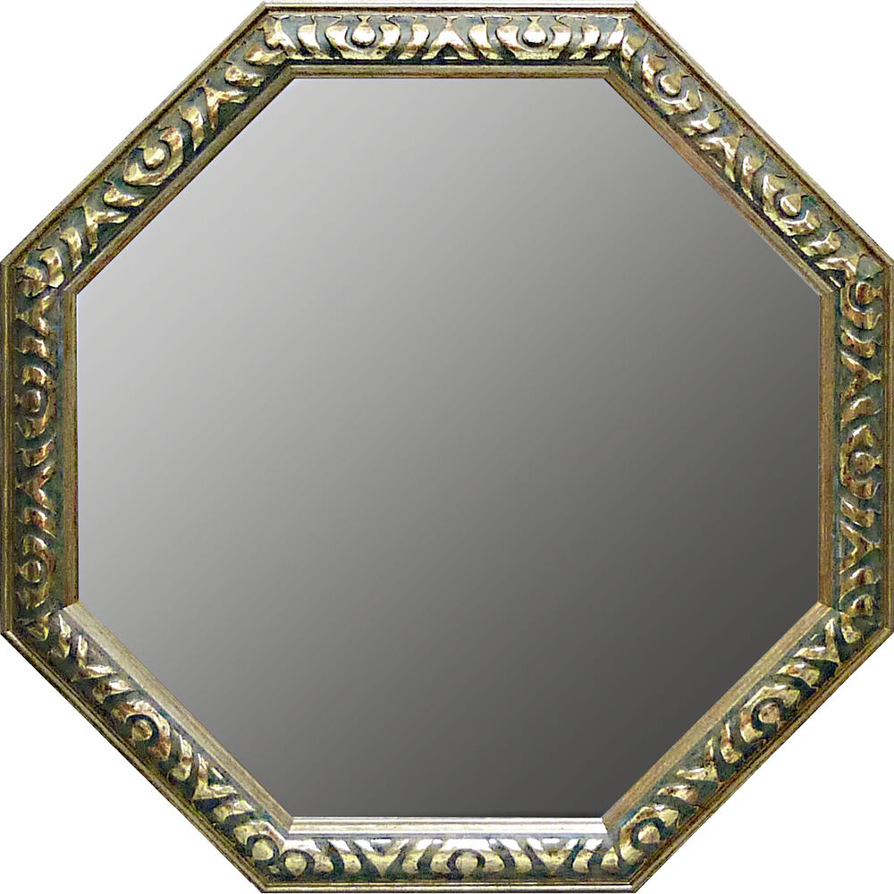 BACKYARD FAMILY「鏡 壁掛け 八角形 通販 日本製 約 47cm ウォールミラー 八角形ミラー 八角ミラー LL」|その他|シルバー4