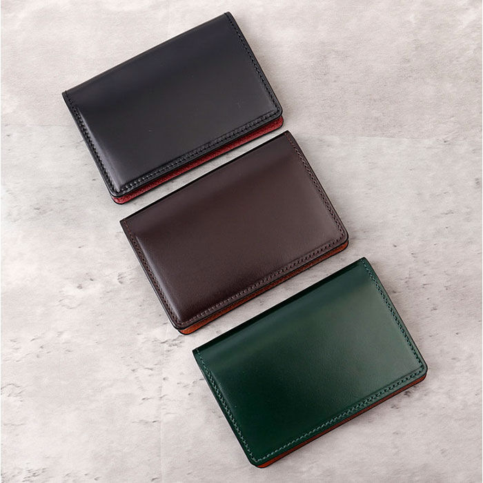 BACKYARD FAMILY「名刺入れ メンズ コードバン 通販 日本製 カードケース 本革 名刺ケース 革 砂村 コード バン」|名刺入れ・カードケース|