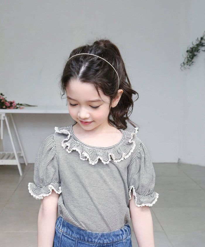 BACKYARD FAMILY「細い カチューシャ キッズ パール 通販 ヘッドドレス 女の子 子供 子ども こども セレモニー」|その他|