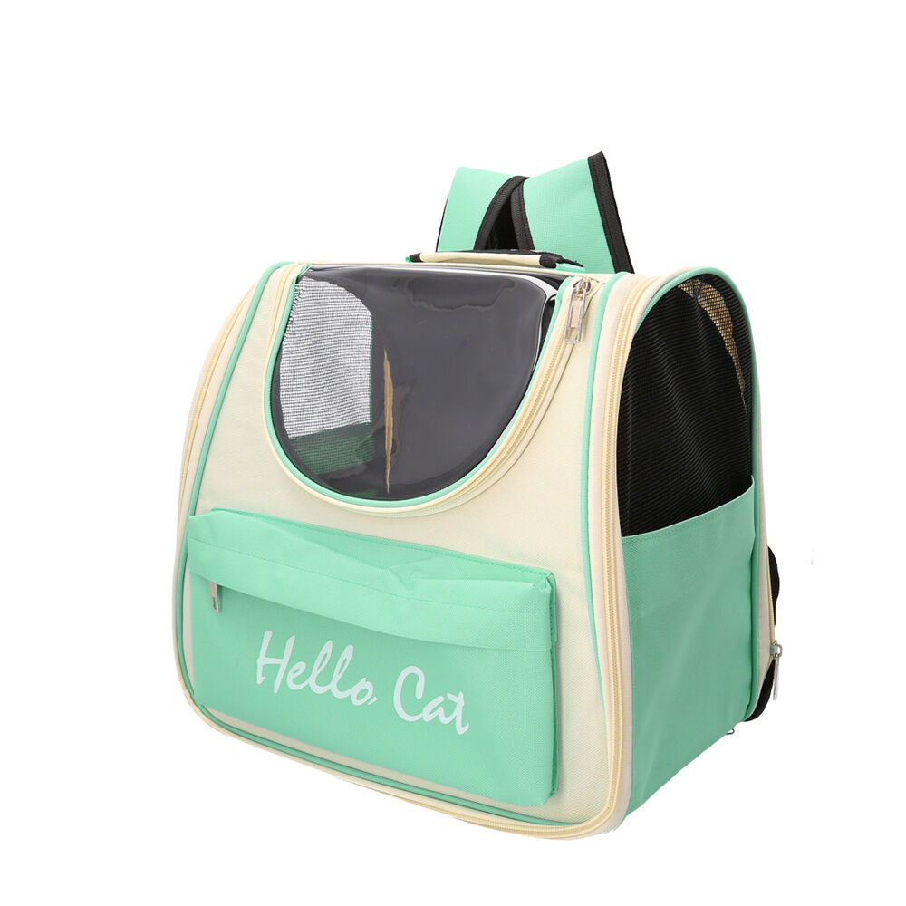 BACKYARD FAMILY「ペット キャリーバッグ 通販 超軽量 折りたたみ 折り畳み 軽量 ペットキャリーケース リュック」|その他|グリーン1