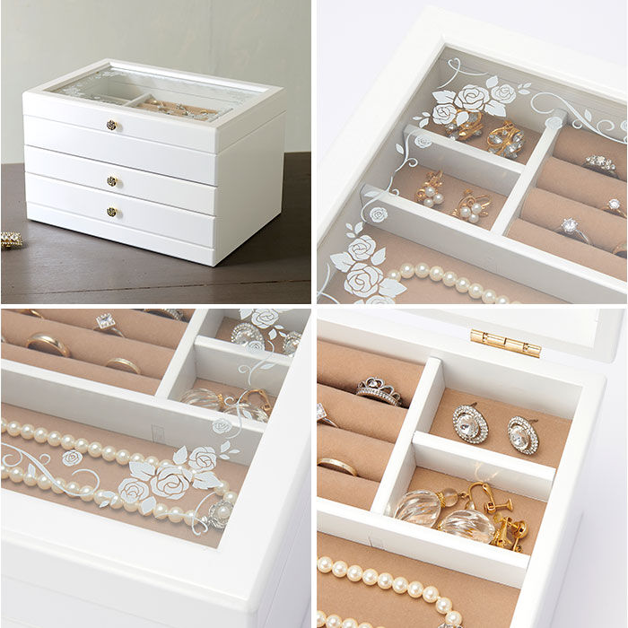 BACKYARD FAMILY「茶谷産業 ジュエリーボックス 通販 日本製 ジュエリーケース 木製 ジュエルケース」|その他|