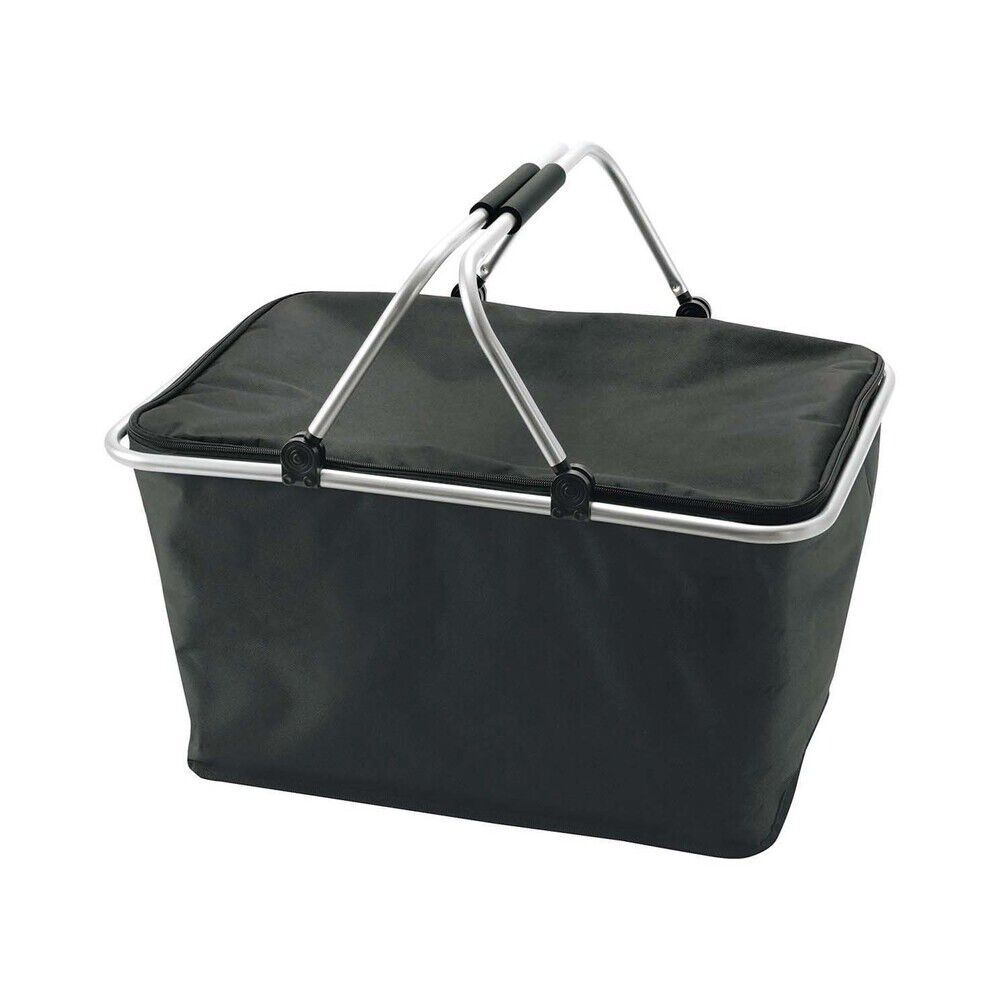 BACKYARD FAMILY「保冷バッグ 大容量 通販 クーラーバッグ カゴ用 折りたたみ 保冷 アウトドア キャンプ」|その他|ブラック1