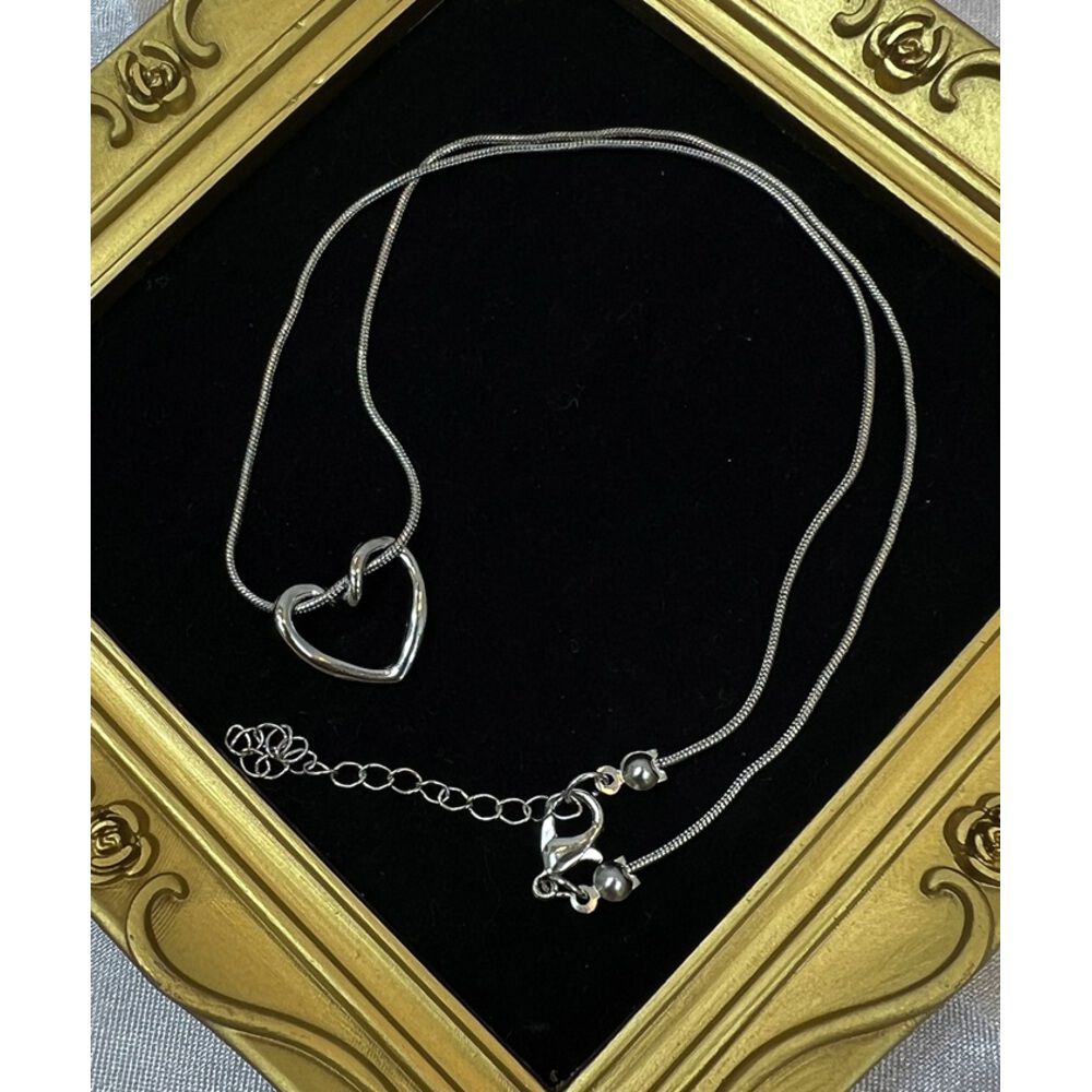 BACKYARD FAMILY「ネックレス レディース シンプル 通販 ペンダント ジュエリー レディースアクセサリー ハート」|その他|シルバー1