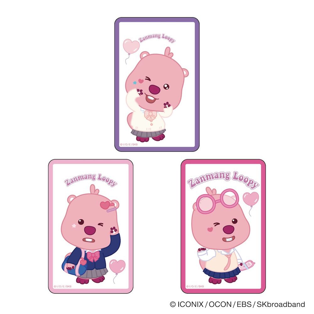 BACKYARD FAMILY「ジャンマンルピー グッズ 通販 じゃんまんるぴー ZANMANG LOOPY クリアカード」|フィギュア・ホビー|