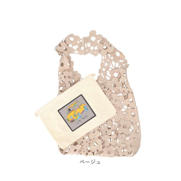 BACKYARD FAMILY「トートバッグ レディース 通販 ポーチ付き 手提げバッグ Lyre リタちゃん かわいい おしゃれ」|トートバッグ|