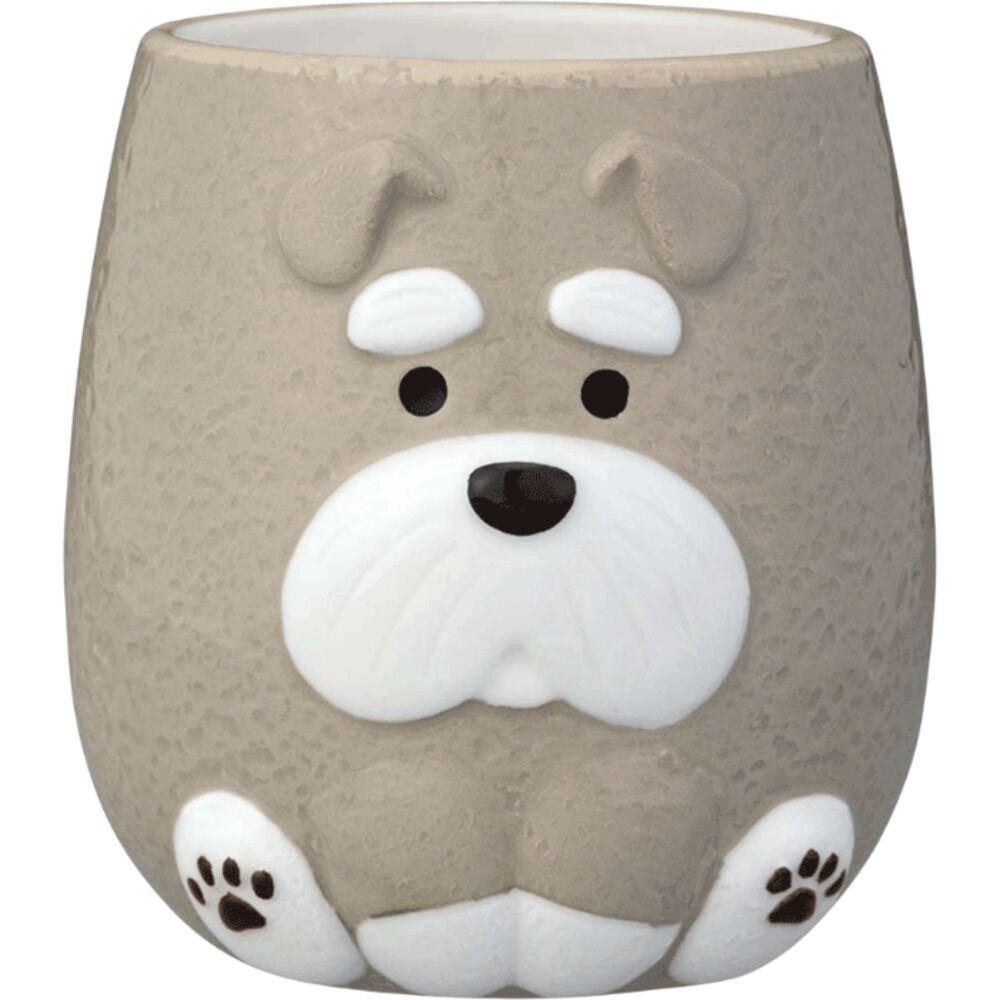 BACKYARD FAMILY「犬 マグカップ 大きい 通販 wankoron わんわんマグ 食器 陶器 コップ マグ カップ」|グラス・マグカップ|グレー1