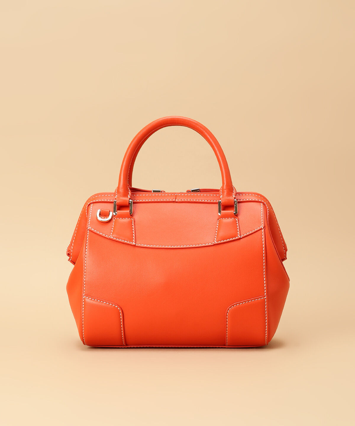 Samantha Thavasa「イタリアンカーフレザー ボストンバッグ 大サイズ」|ハンドバッグ|