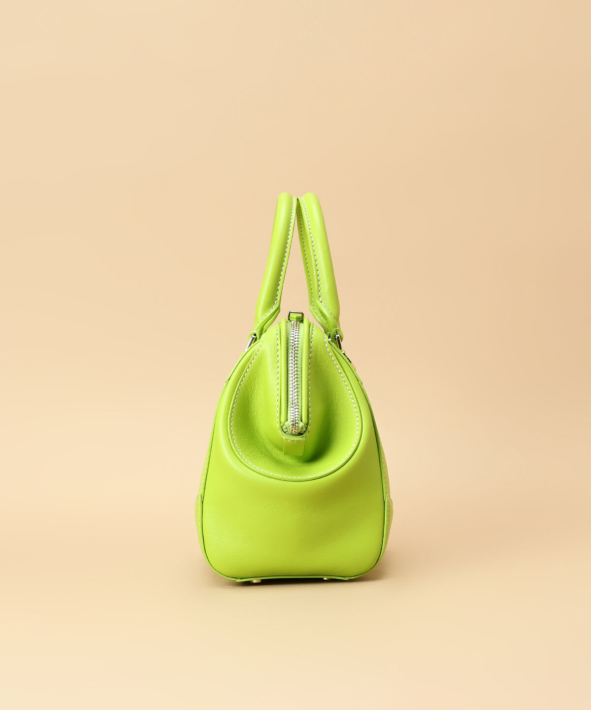 Samantha Thavasa「イタリアンカーフレザー ボストンバッグ 大サイズ」|ハンドバッグ|