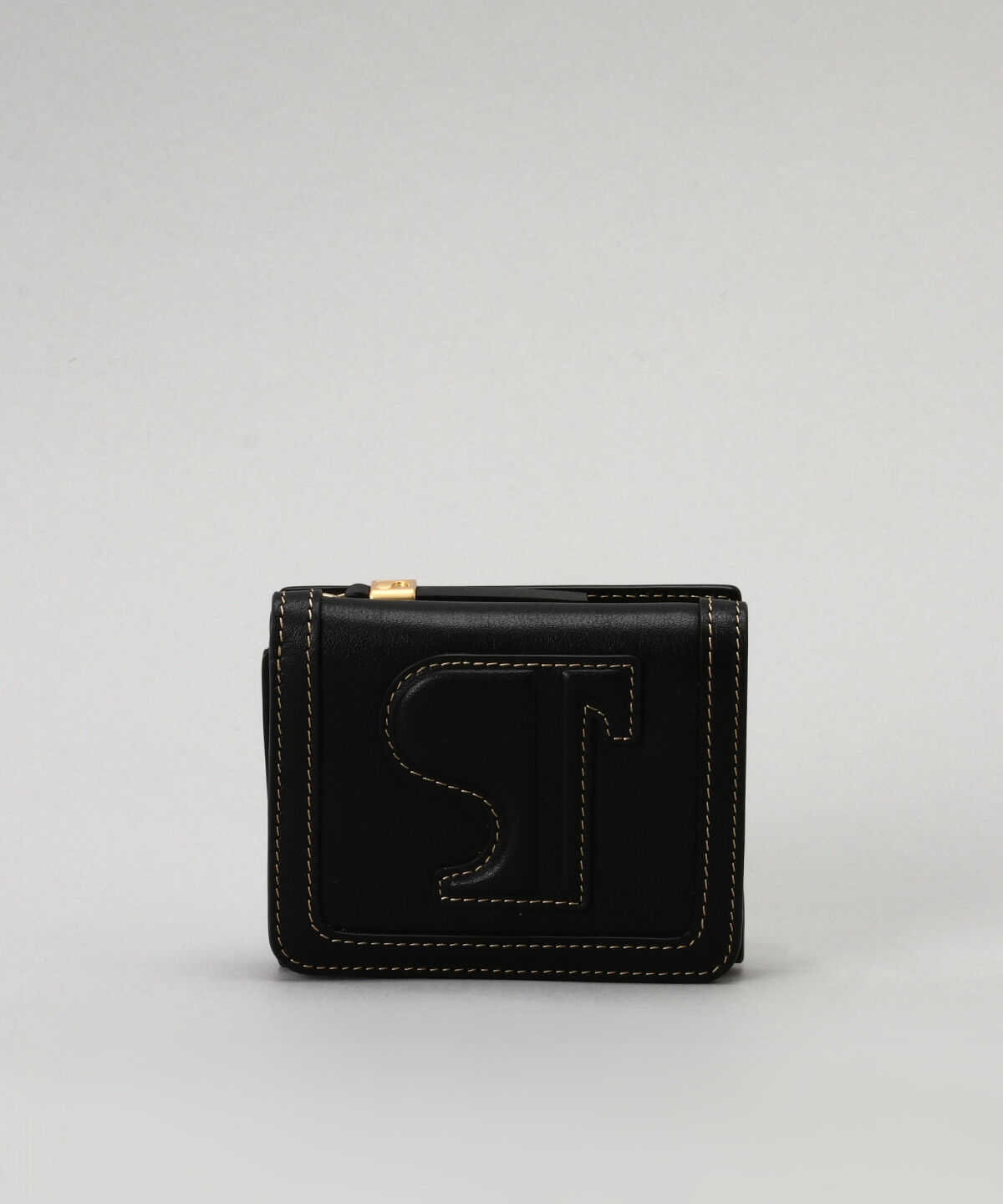 Samantha Thavasa「Pomme d&rsquo;espoir サック ア ラ モード 三つ折り財布」|財布|ブラック