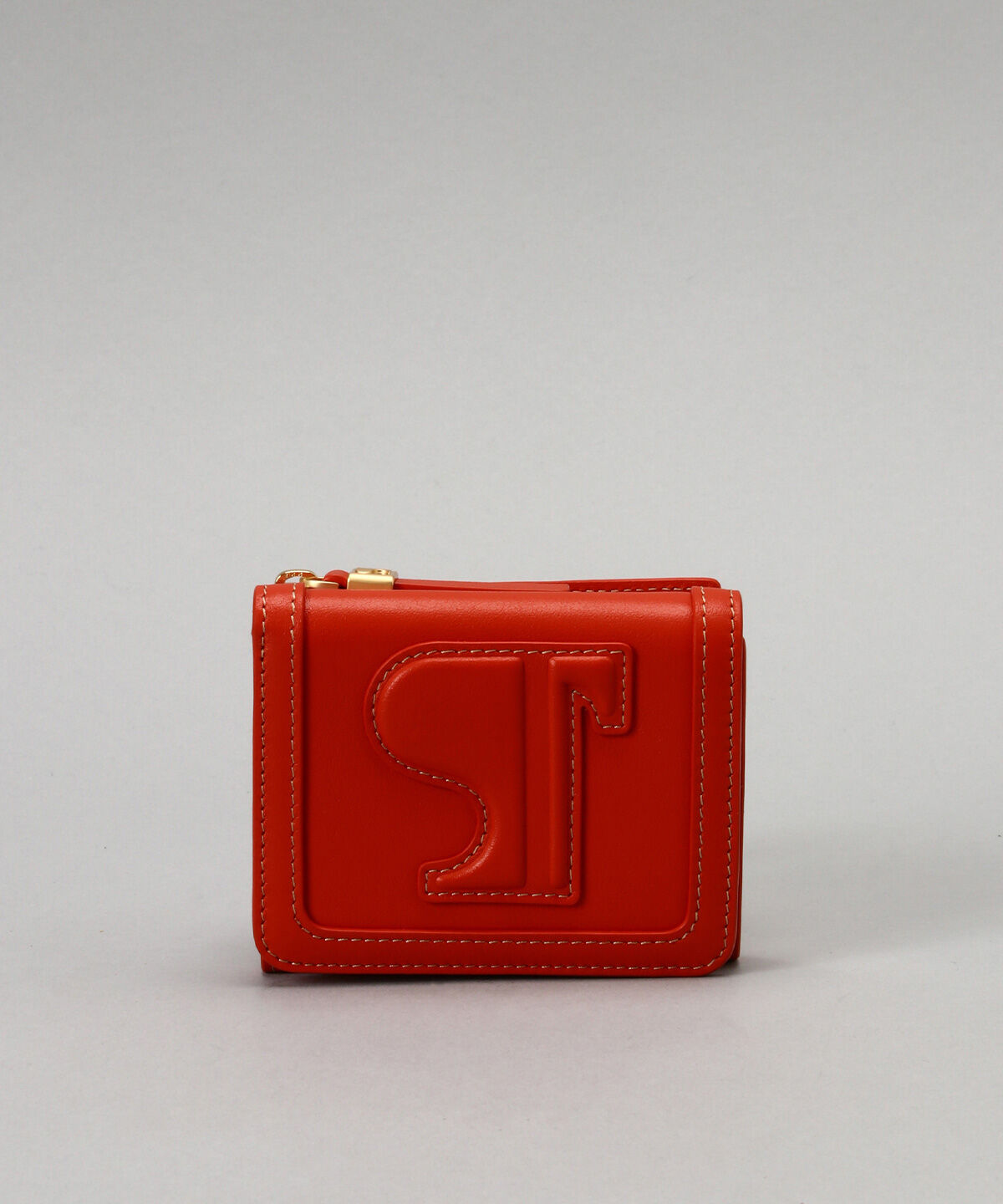 Samantha Thavasa「Pomme d&rsquo;espoir サック ア ラ モード 三つ折り財布」|財布|オレンジ