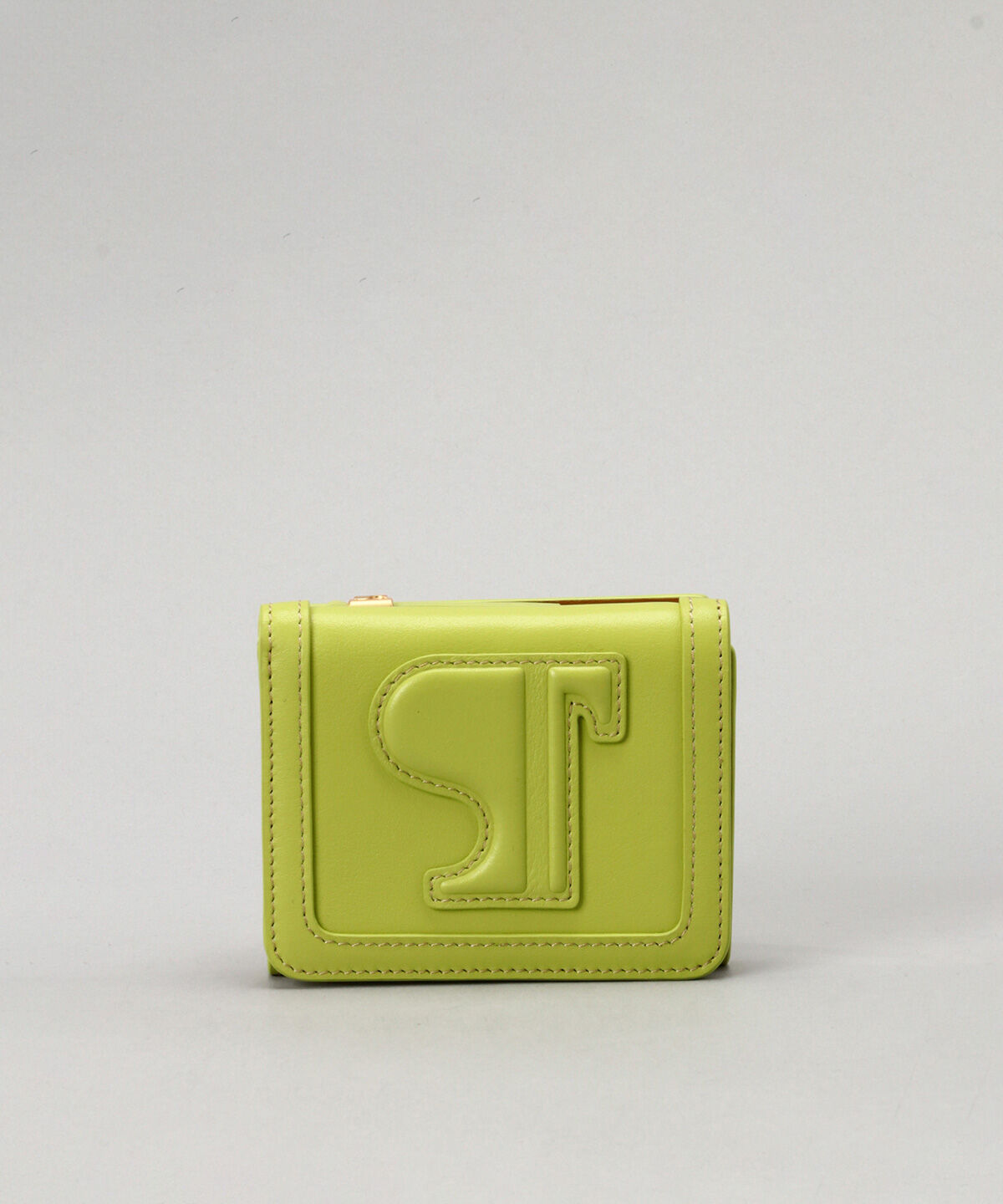 Samantha Thavasa「Pomme d&rsquo;espoir サック ア ラ モード 三つ折り財布」|財布|ｲｴﾛｰｸﾞﾘｰﾝ