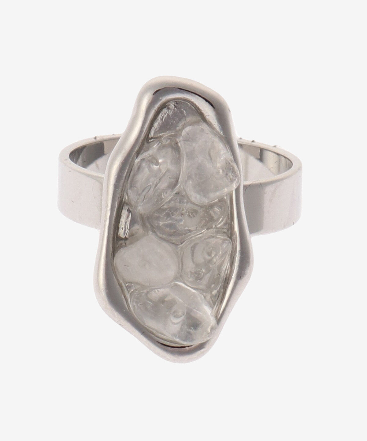 Samantha Vega「メルティングクリアストーンリング」|リング|シルバー