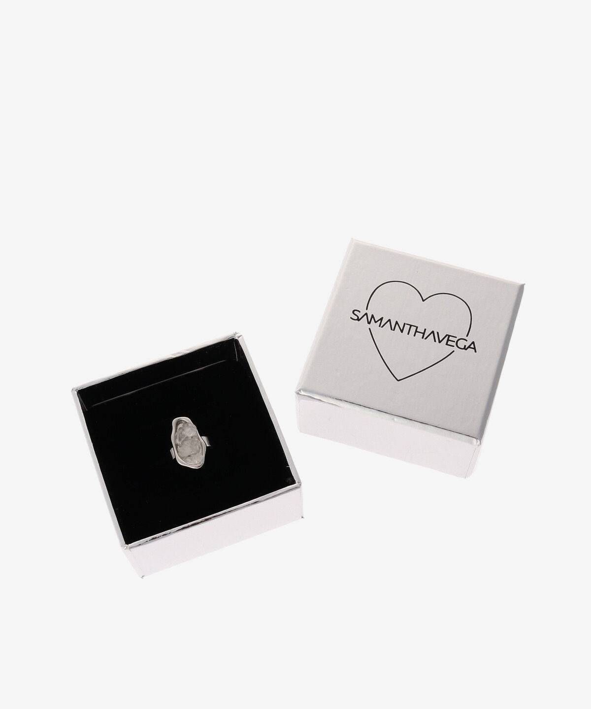 Samantha Vega「メルティングクリアストーンリング」|リング|