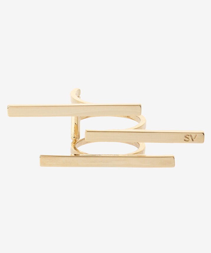 Samantha Vega「バーモチーフリング」|リング|ゴールド