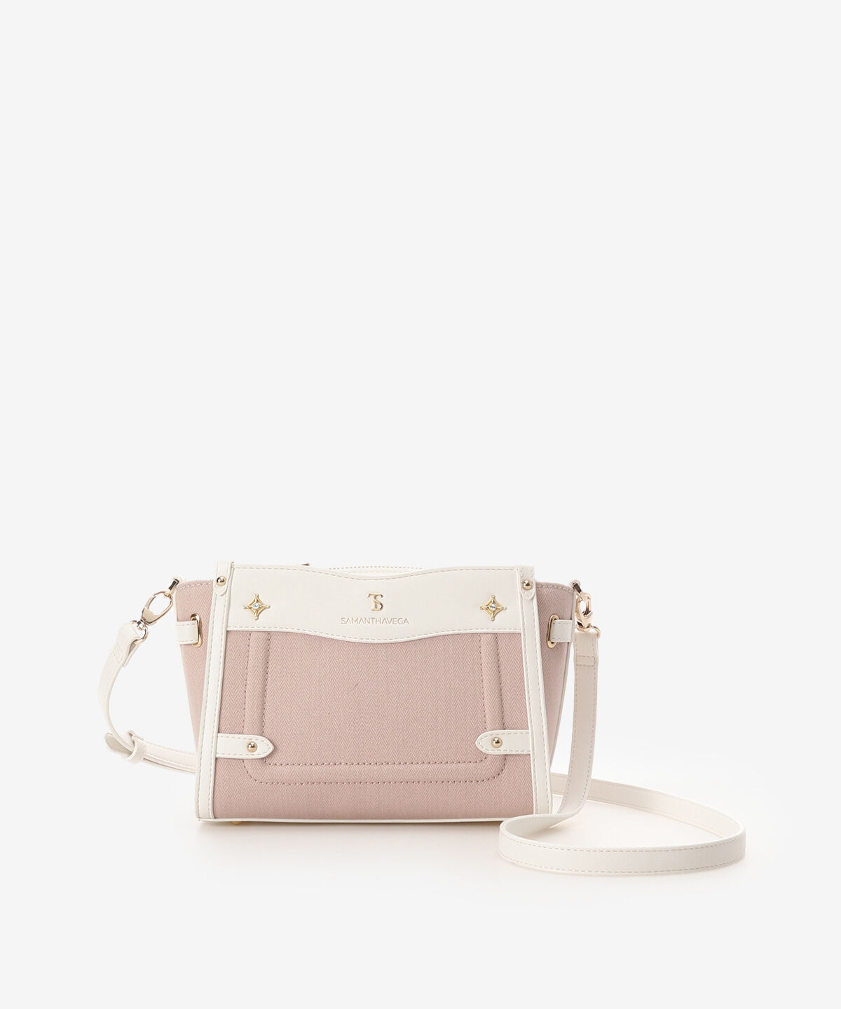 Samantha Vega「バイカラーキャンバスショルダーバッグ」|ショルダー・メッセンジャー|