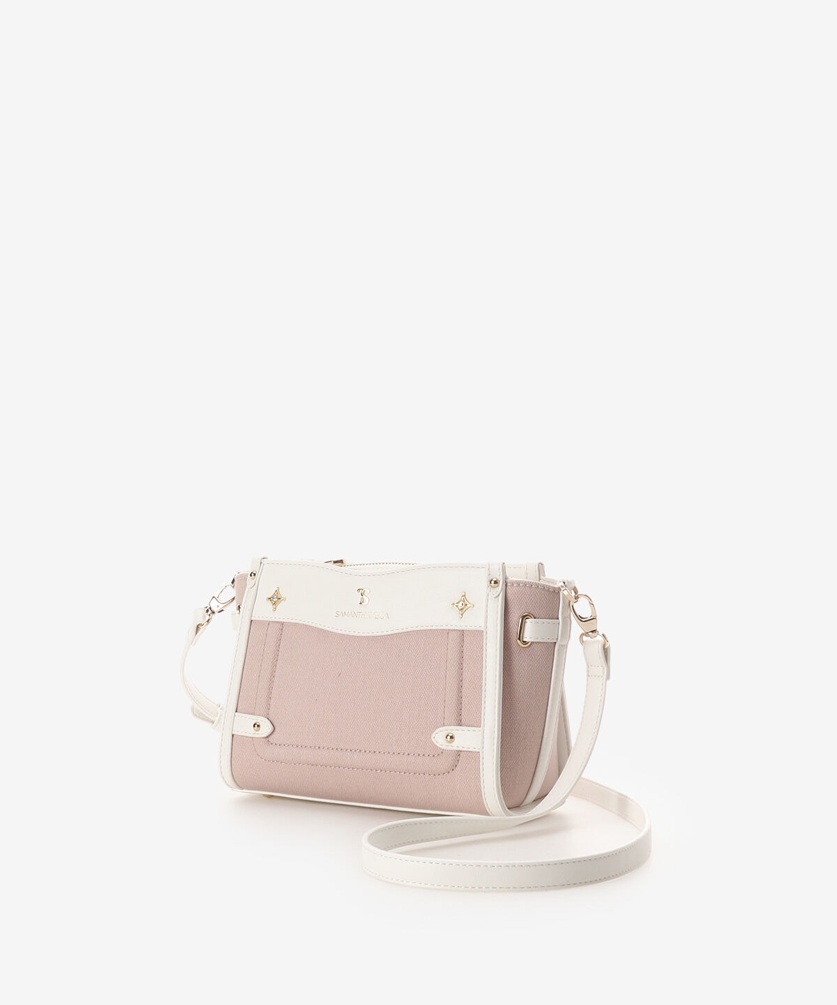 Samantha Vega「バイカラーキャンバスショルダーバッグ」|ショルダー・メッセンジャー|