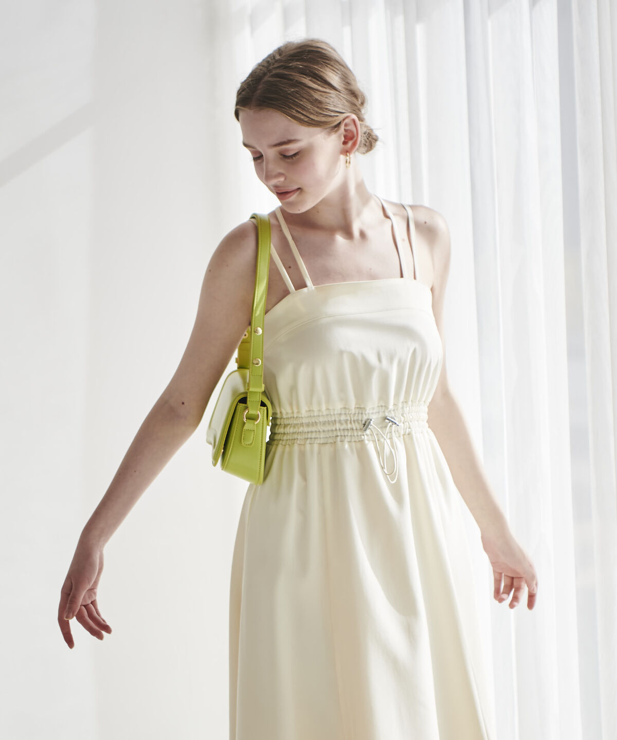 アンドクチュール「ZIPブルゾン＋ドロストキャミワンピース」|ワンピース|