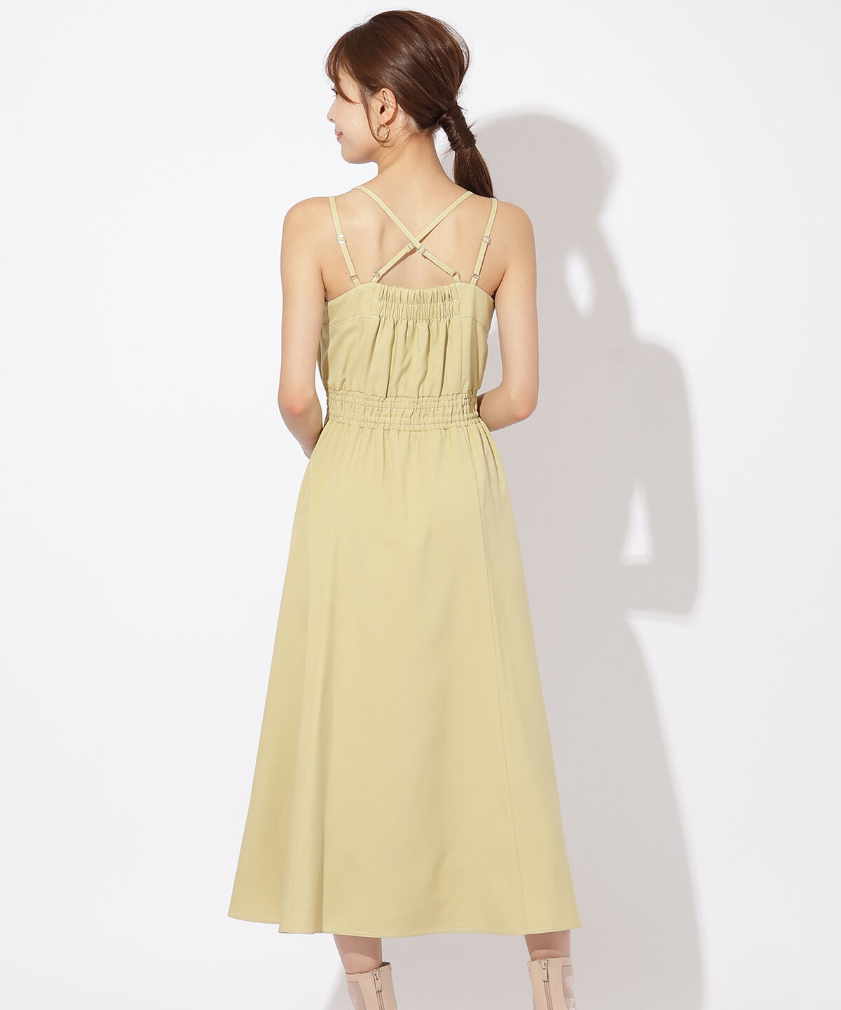 アンドクチュール「ZIPブルゾン＋ドロストキャミワンピース」|ワンピース|