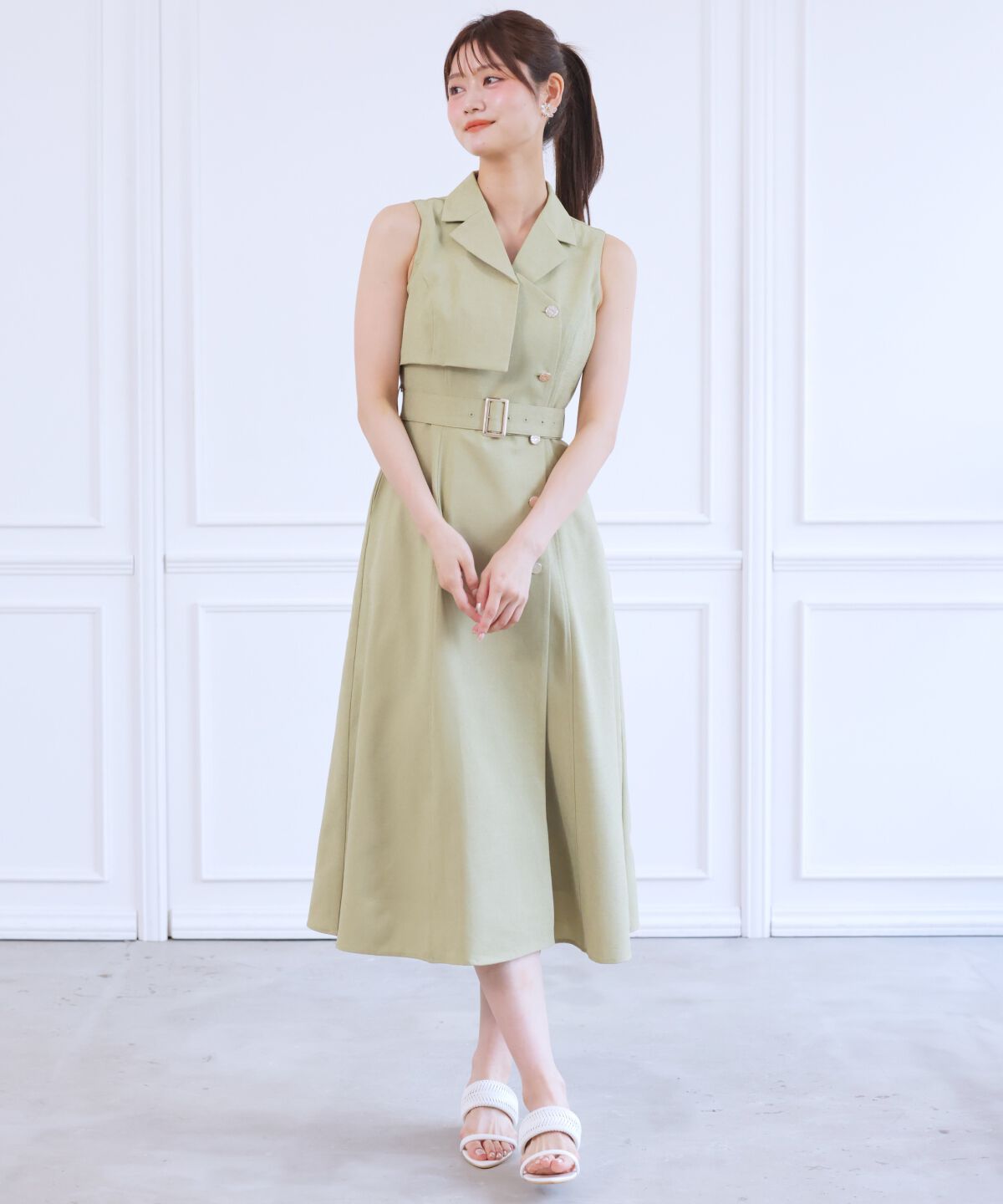 アンドクチュール「トレンチジレワンピース」|ワンピース|