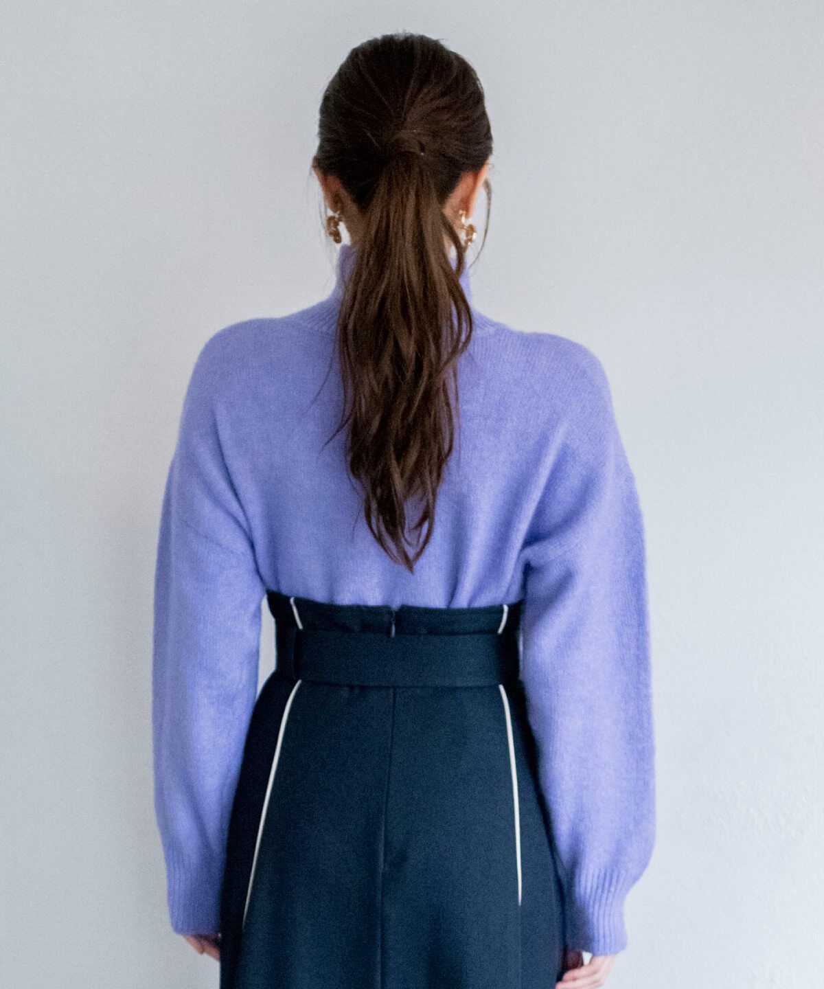 REDYAZEL「タートルショート丈ニット」|ニット・セーター|