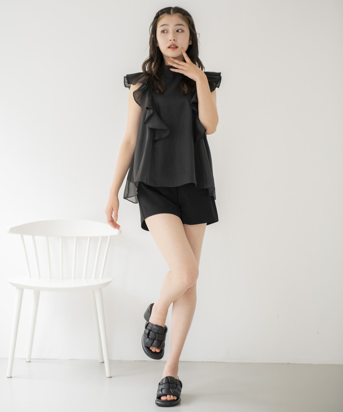 REDYAZEL「デザインショートパンツ」|キュロット|