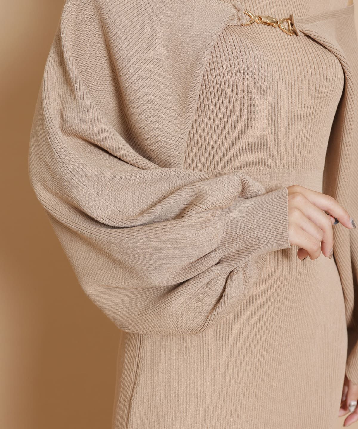 REDYAZEL「ニットワンピース&times;ボレロセット」|ワンピース|