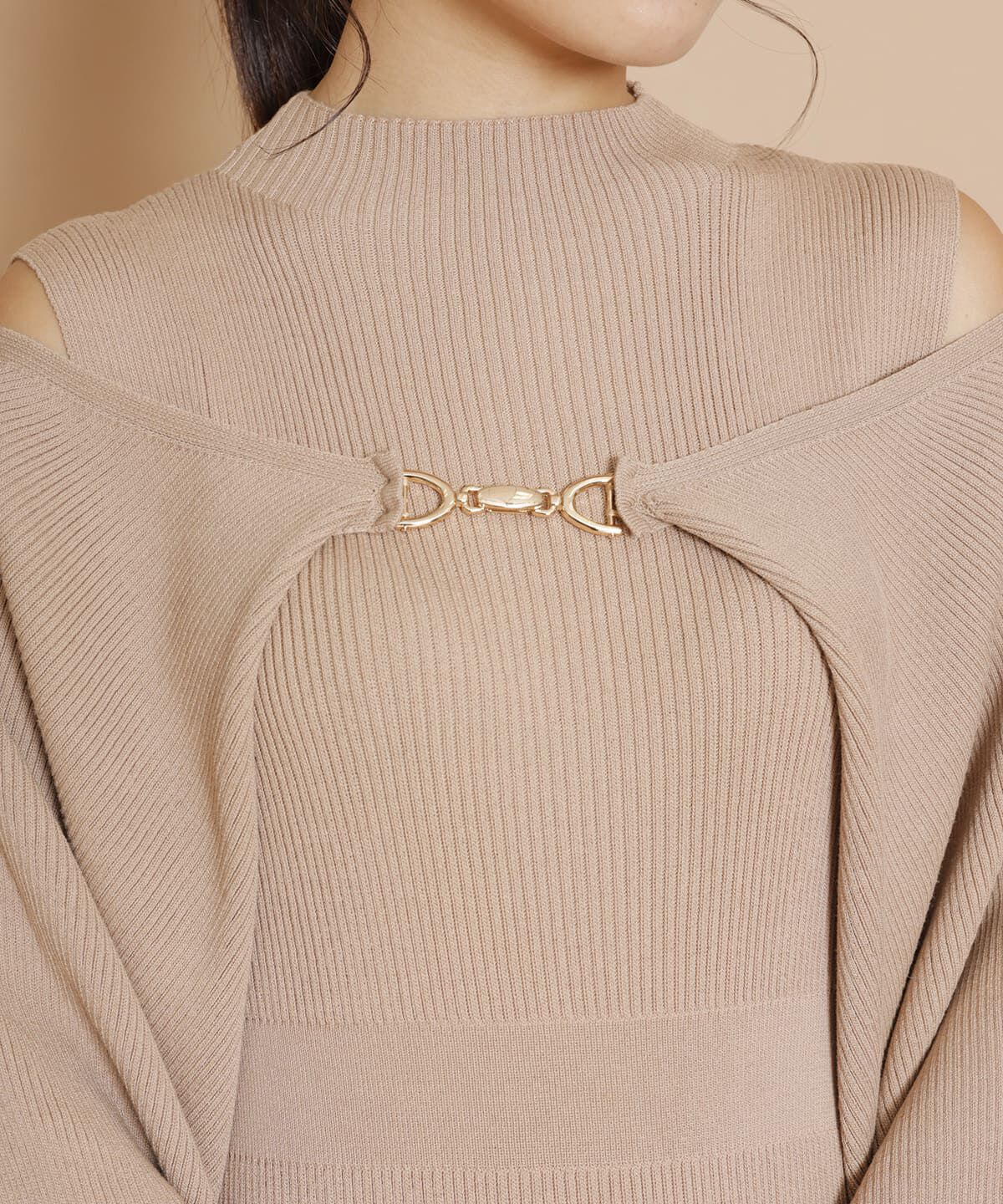 REDYAZEL「ニットワンピース&times;ボレロセット」|ワンピース|