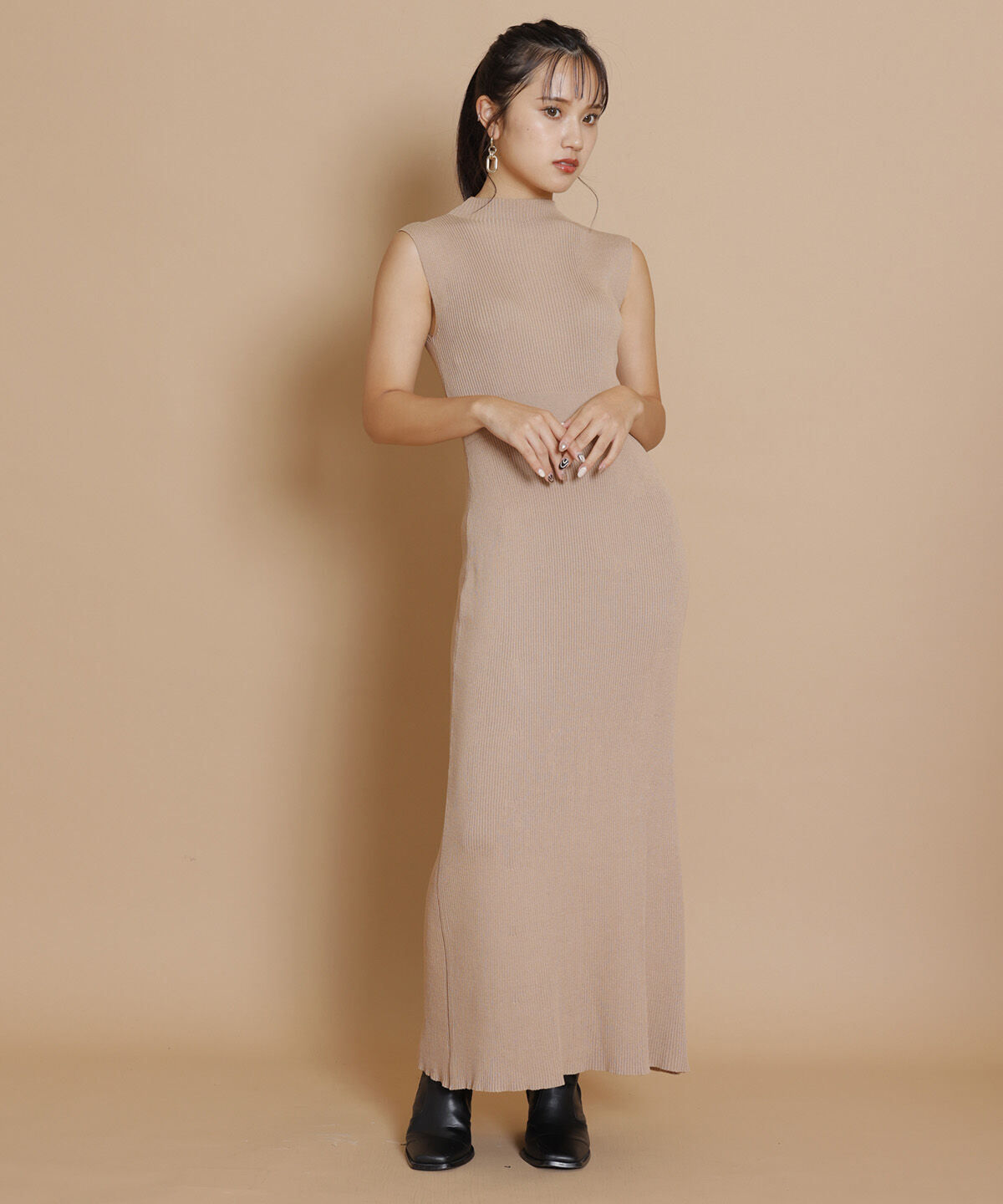 REDYAZEL「ニットワンピース&times;ボレロセット」|ワンピース|