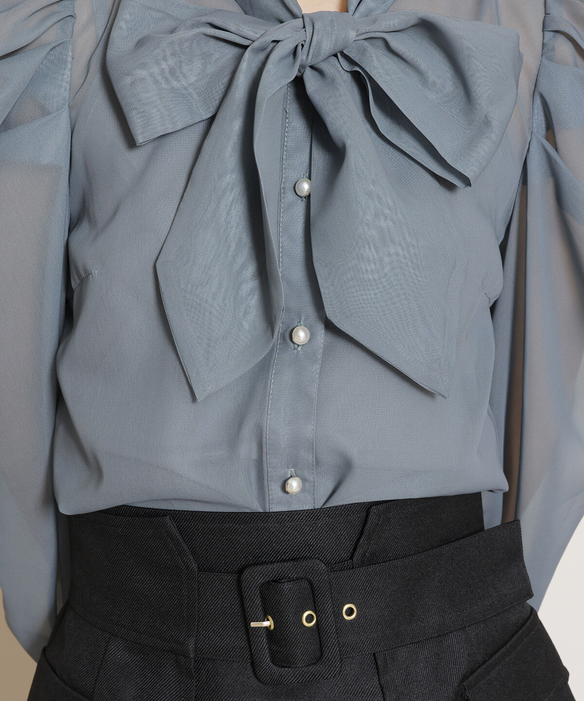 REDYAZEL「オリジナル総柄プリントブラウス」|シャツ・ブラウス|