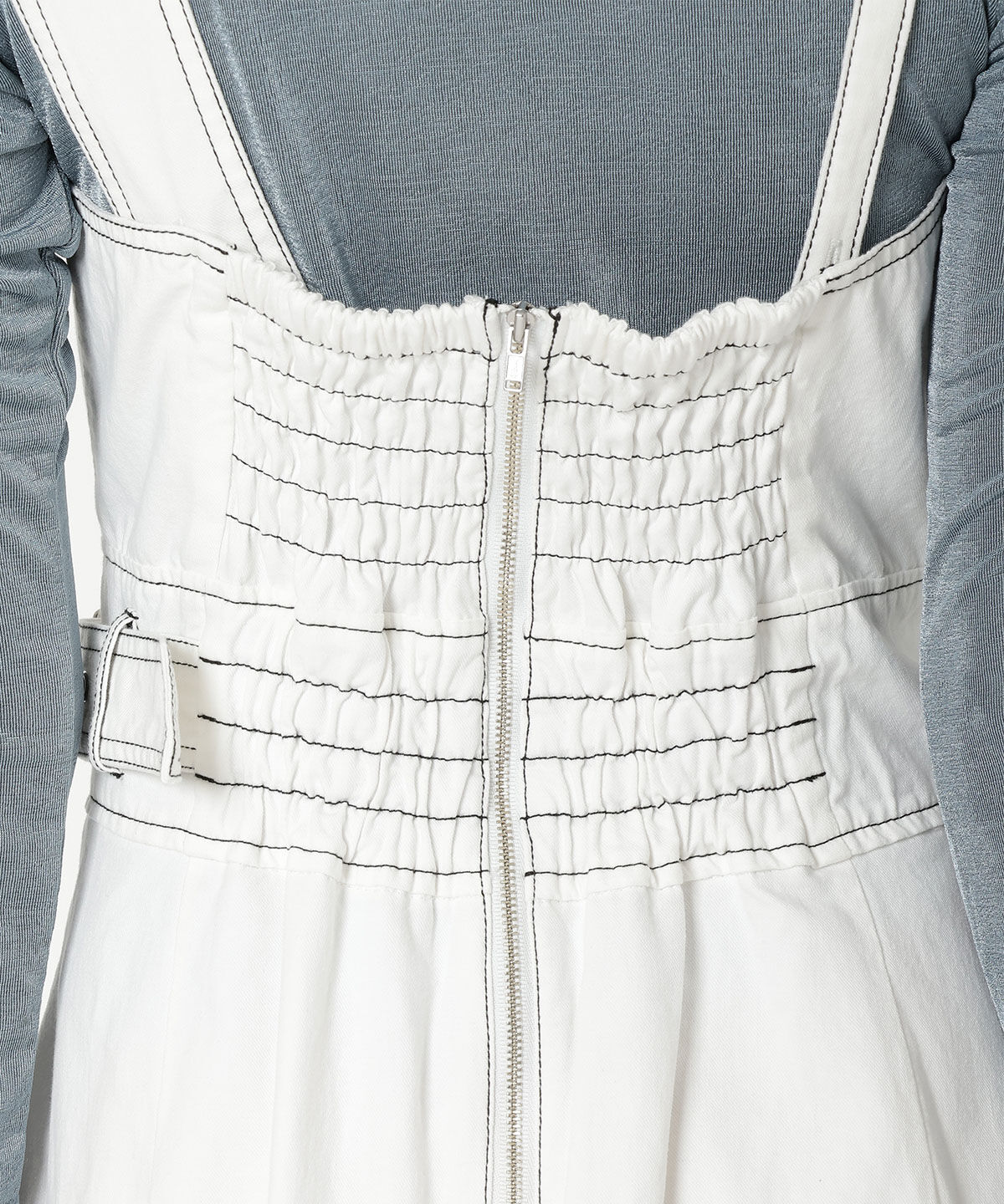 REDYAZEL「ステッチカラーワンピース」|ジャンパースカート|