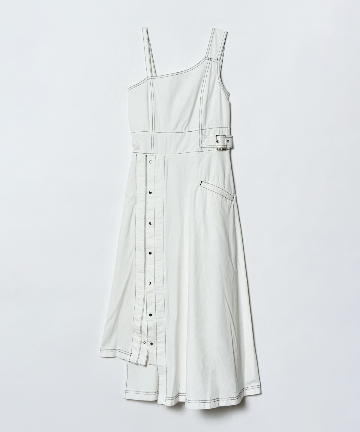 REDYAZEL「ステッチカラーワンピース」|ジャンパースカート|