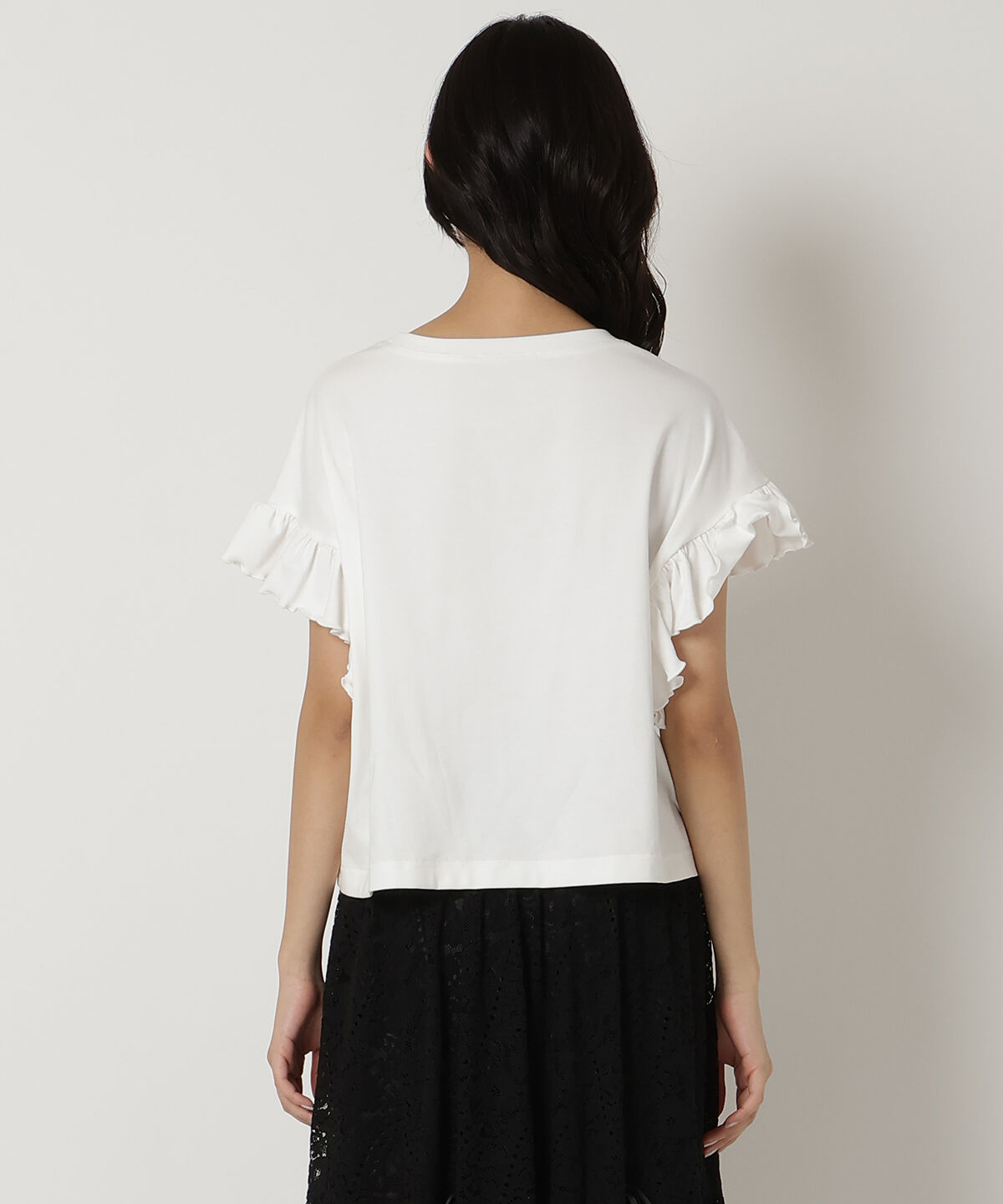 REDYAZEL「フリル袖Tシャツ」|Tシャツ・カットソー|