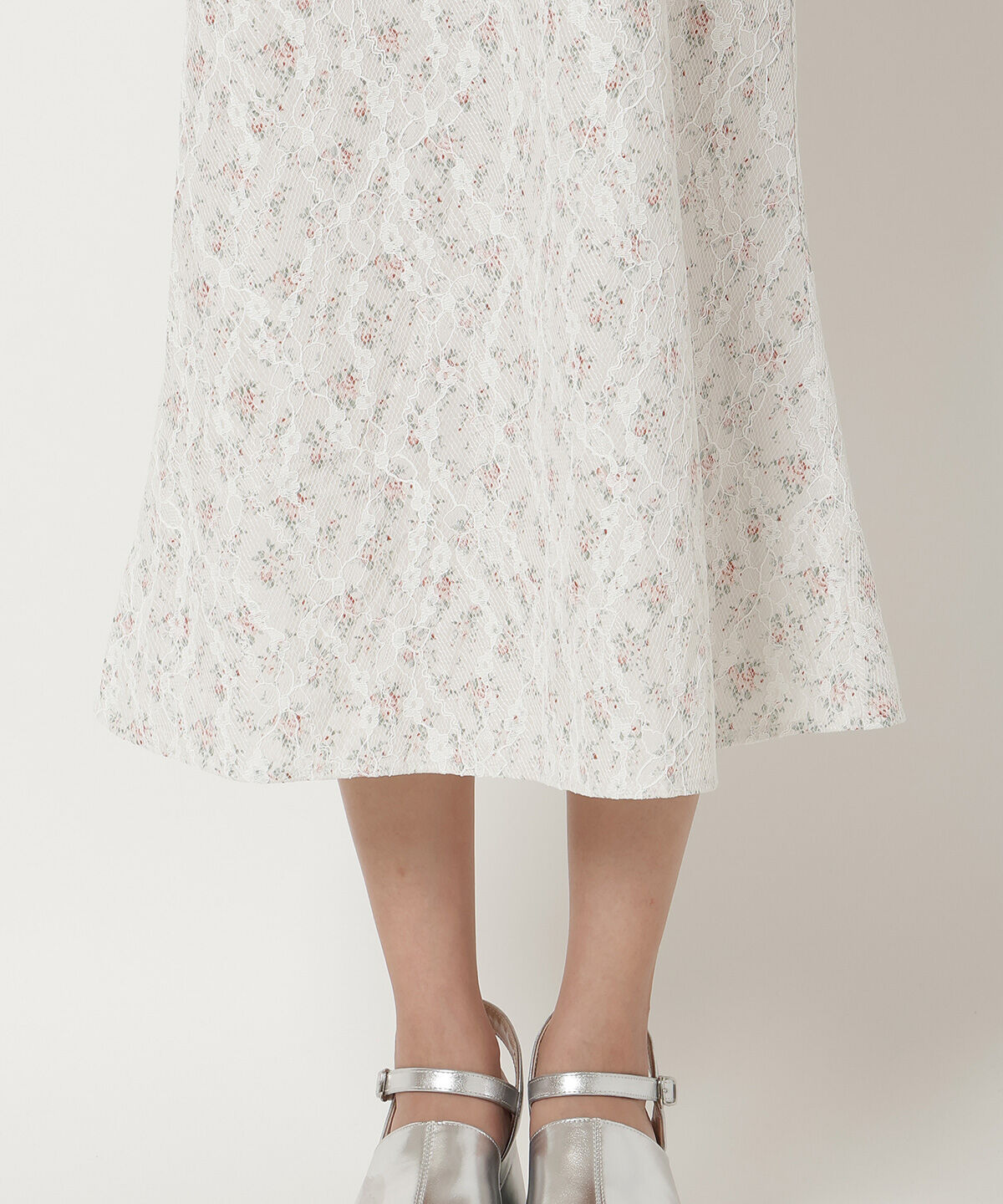 REDYAZEL「フラワーレースドッキングボウタイワンピース」|ワンピース|