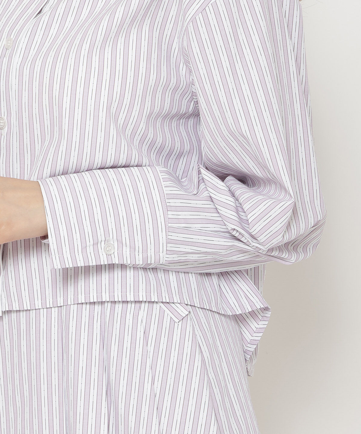 REDYAZEL「クレリックストライプシャツ」|シャツ・ブラウス|