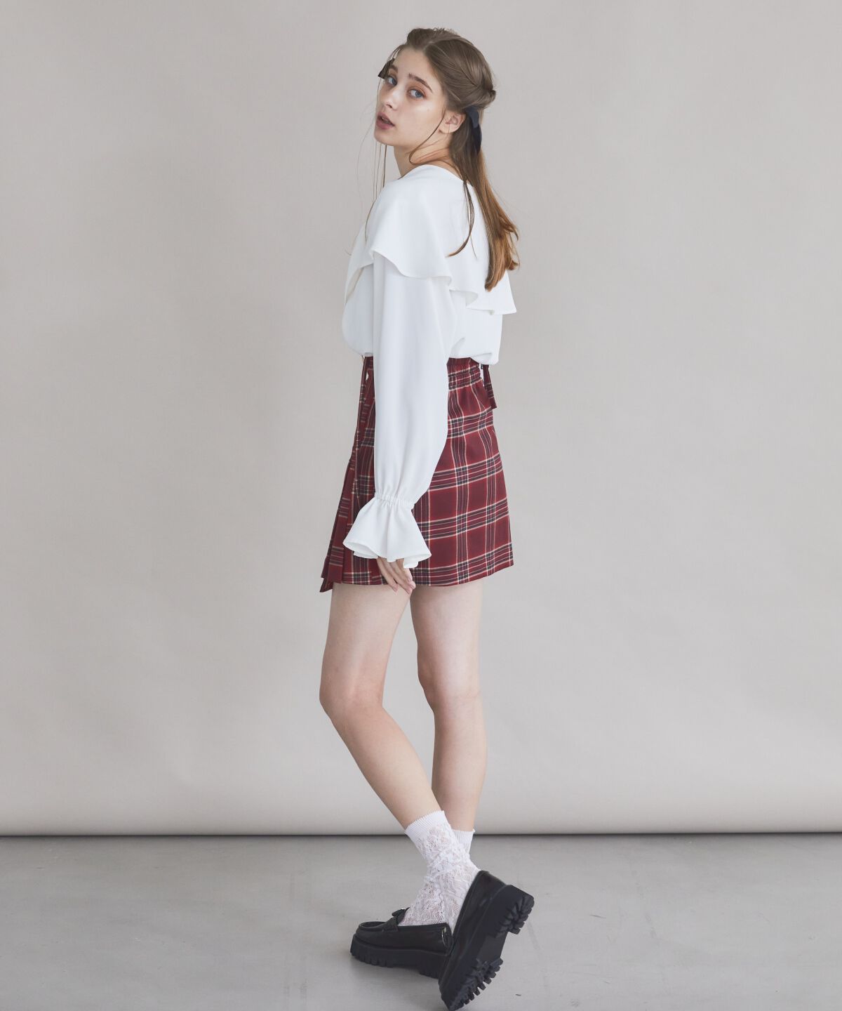 REDYAZEL「２wayビッグカラーブラウス」|シャツ・ブラウス|