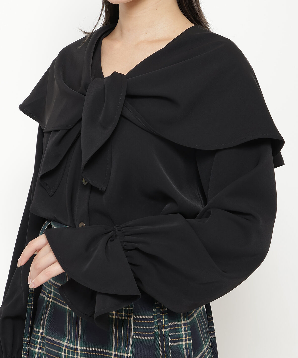 REDYAZEL「２wayビッグカラーブラウス」|シャツ・ブラウス|