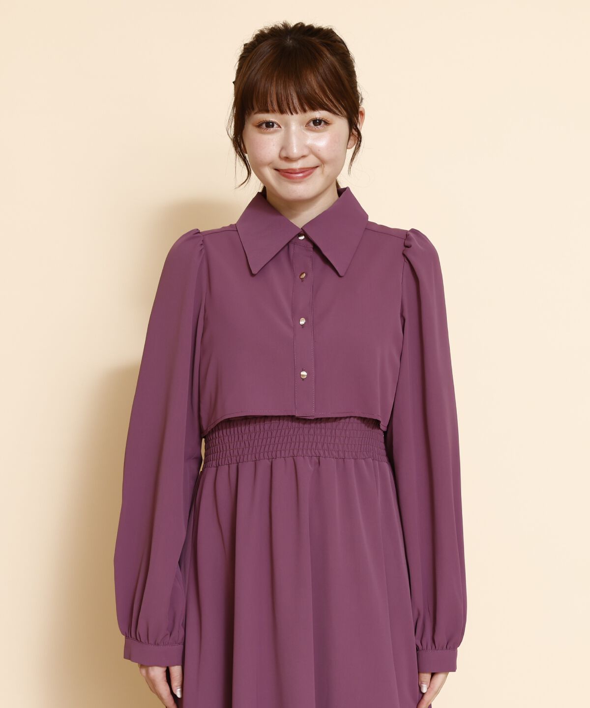 REDYAZEL「ティアードシャツワンピース」|ワンピース|