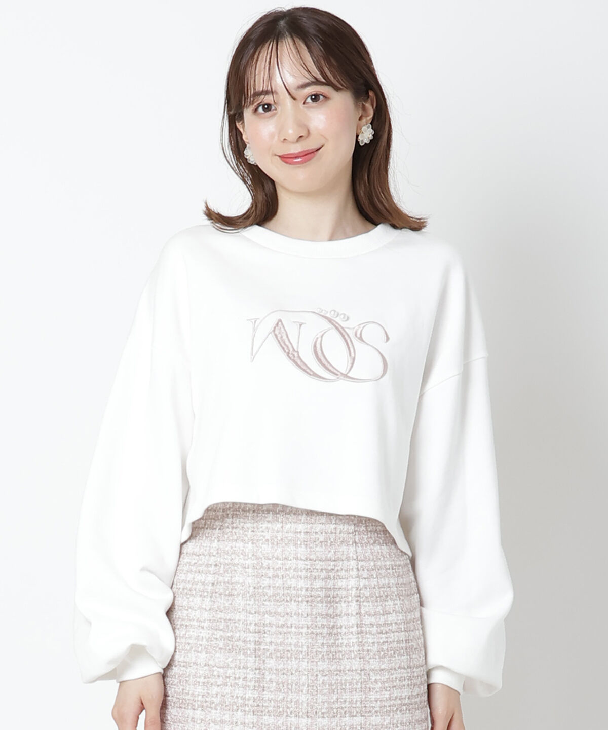 WILLSELECTION「刺繍ロゴ裏毛ミニプルオーバー」|Tシャツ・カットソー|