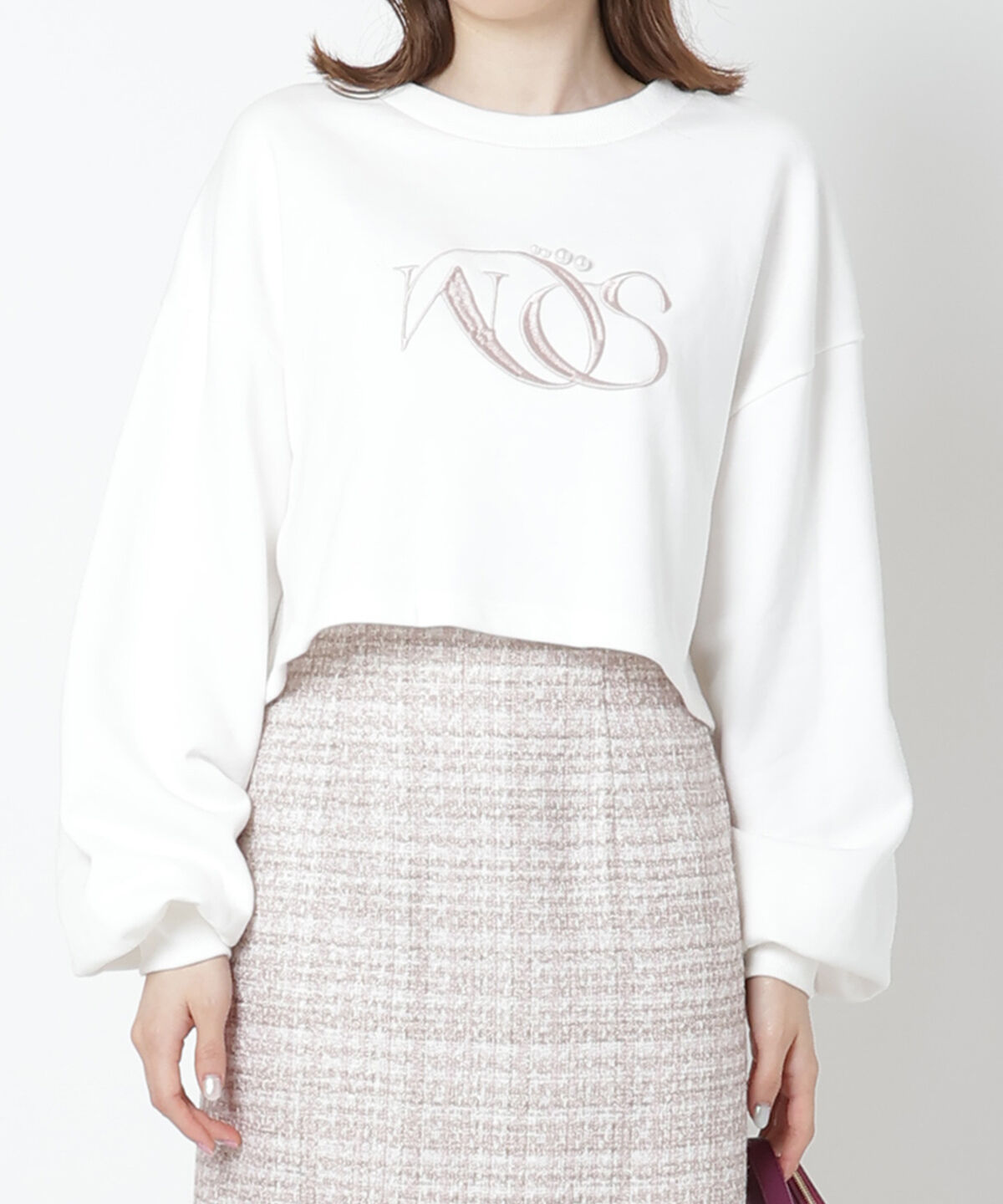 WILLSELECTION「刺繍ロゴ裏毛ミニプルオーバー」|Tシャツ・カットソー|