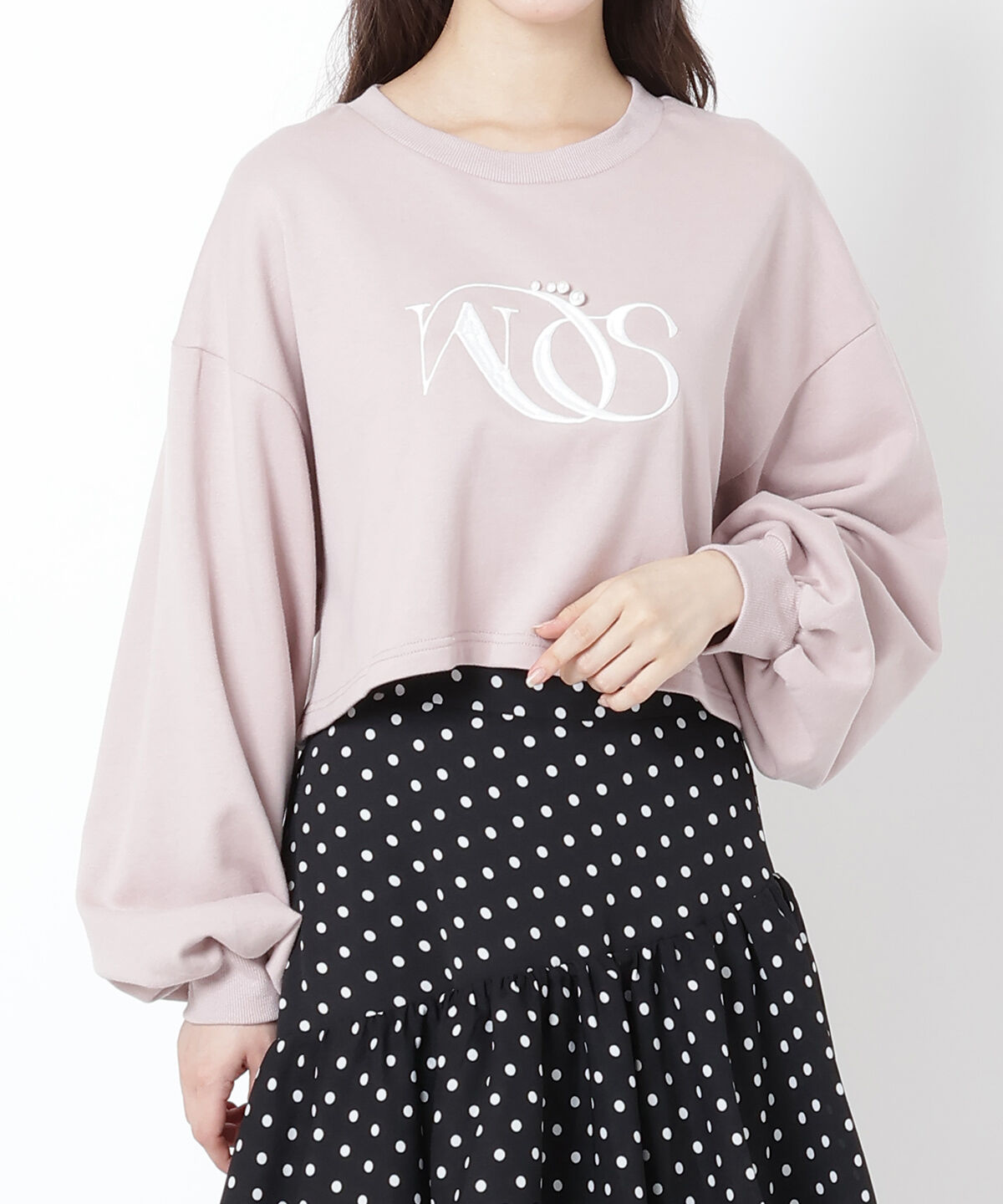 WILLSELECTION「刺繍ロゴ裏毛ミニプルオーバー」|Tシャツ・カットソー|