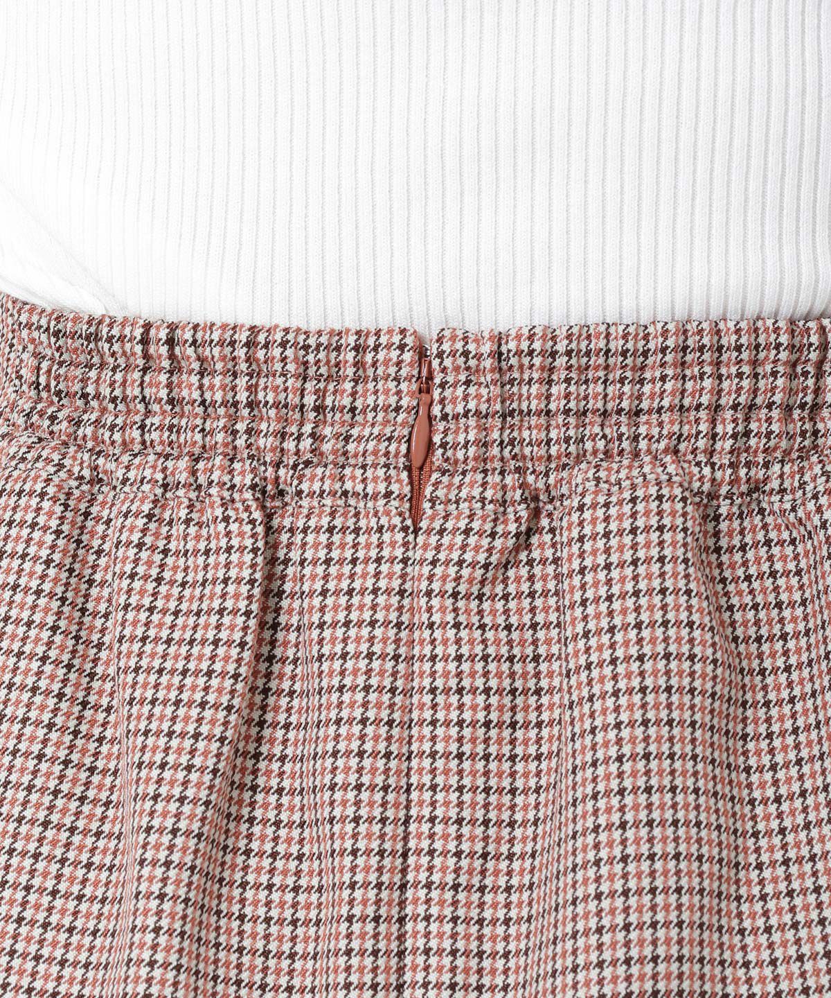 WILLSELECTION「グレンチェックフレアスカート」|フレア|