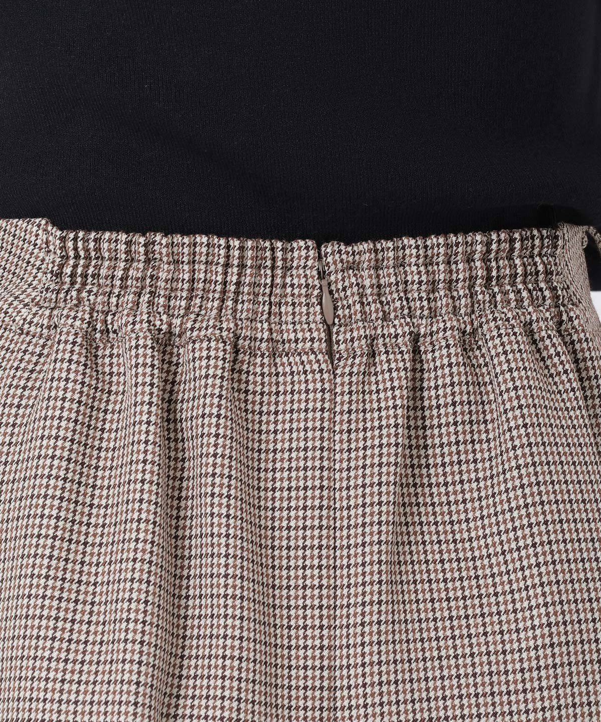 WILLSELECTION「グレンチェックフレアスカート」|フレア|