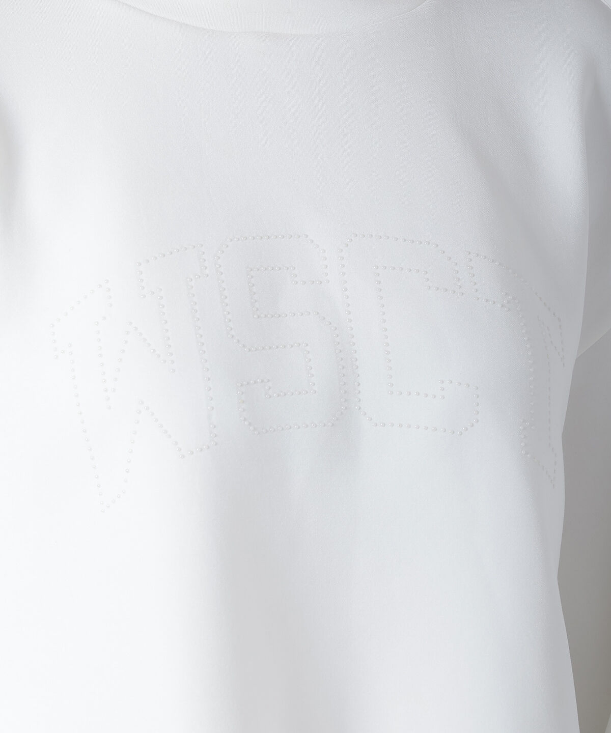 WILLSELECTION「パール刺繍カットプルオーバー」|Tシャツ・カットソー|