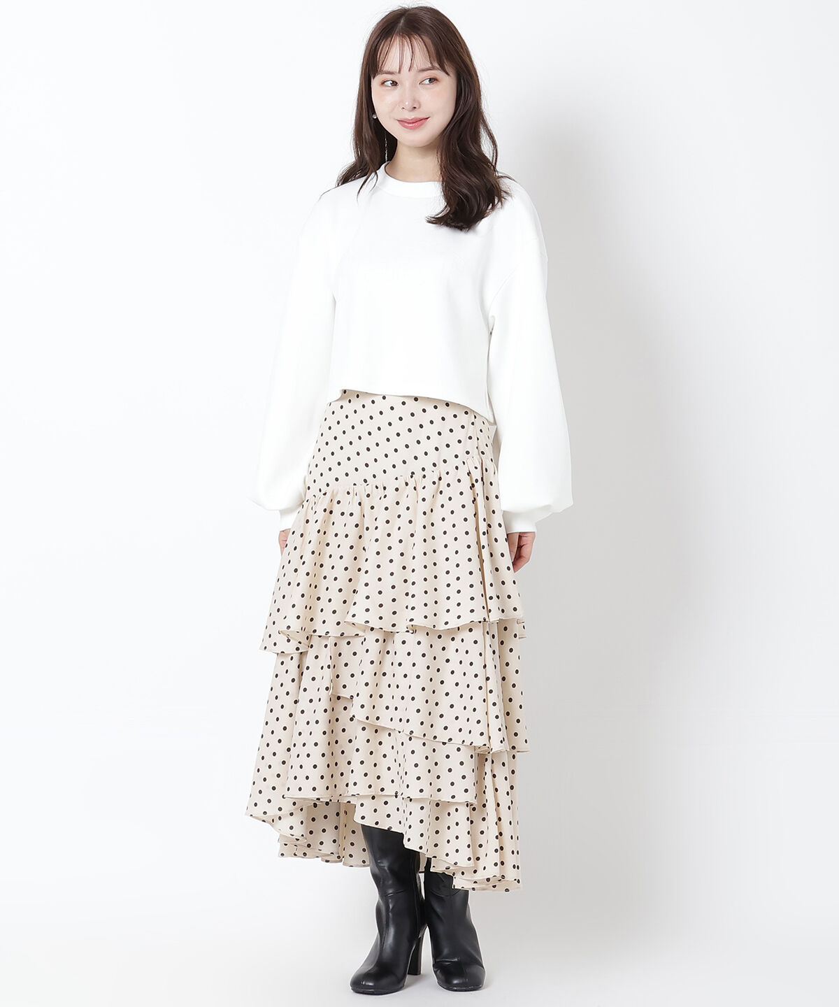 WILLSELECTION「パール刺繍カットプルオーバー」|Tシャツ・カットソー|