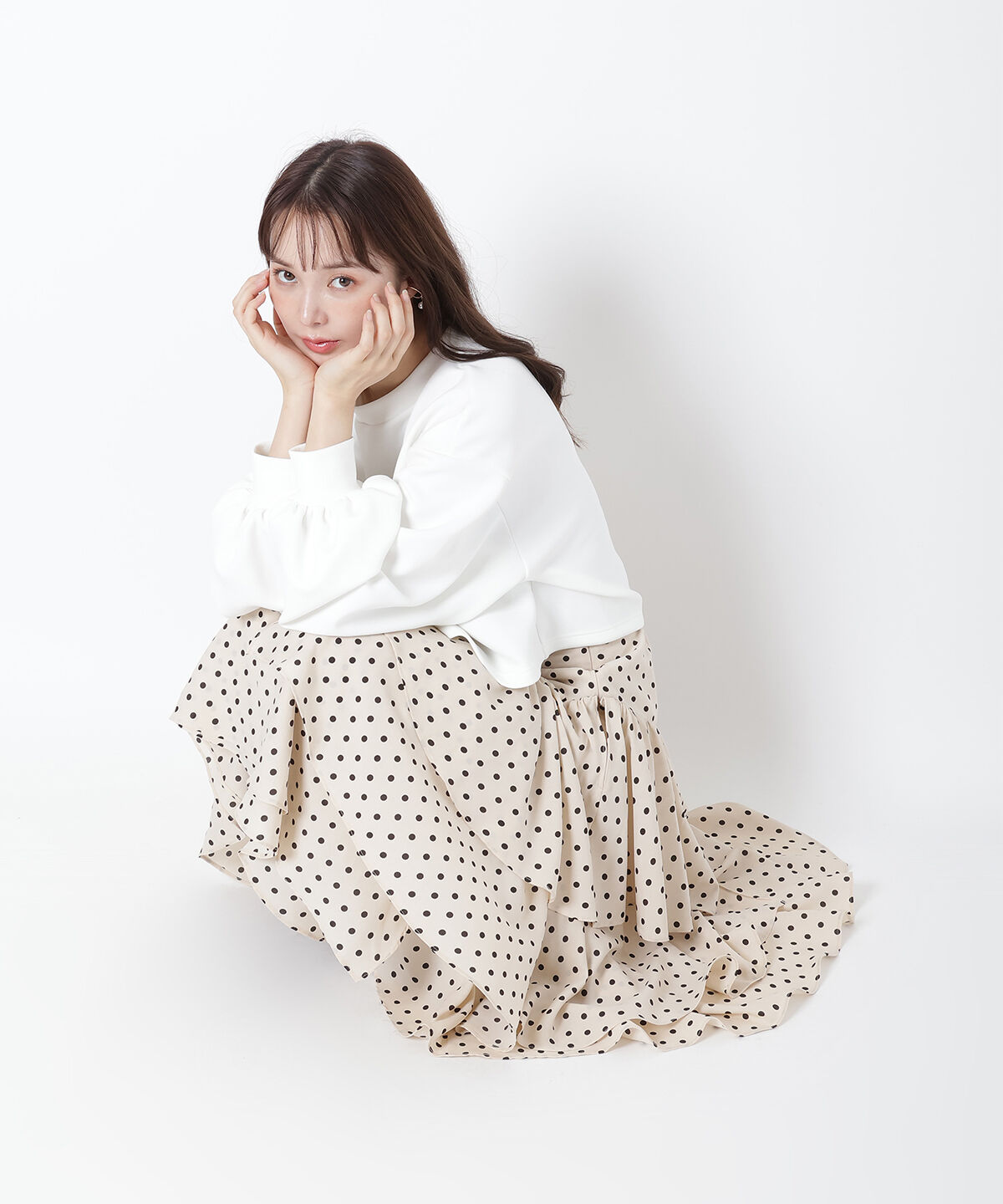 WILLSELECTION「パール刺繍カットプルオーバー」|Tシャツ・カットソー|